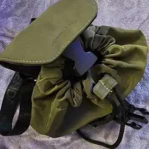 Kendall & Kylie Nylon Green Mini Backpack KENDALL & KYLIE Backpack Los Angeles Studio Army Green Great  main image 2